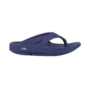 OOFOS OORIGINAL SANDAL NAVY MENS 9 women’s 11